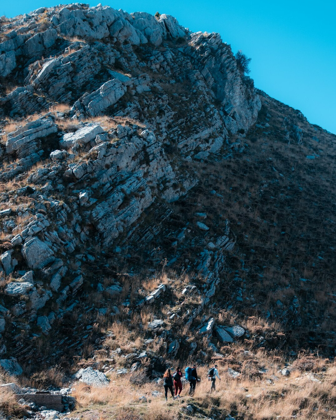 mountain hiking trail