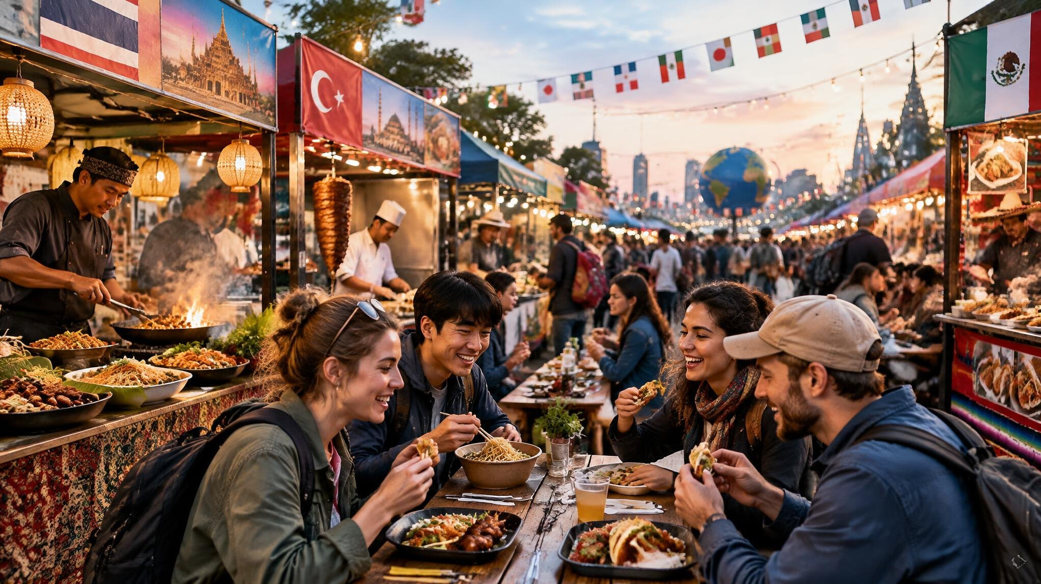 world street food market